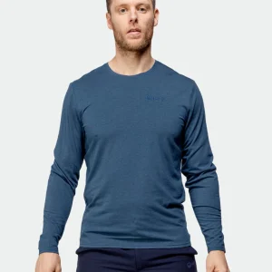 Tuntu II Långärmad Merinotröja Herr