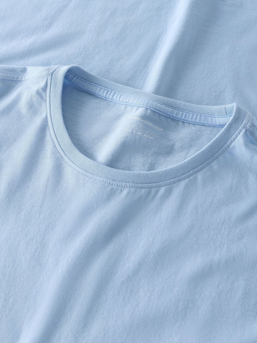 Agnar T-shirt Herr Ekologisk & Regenerativ GOTS Skyway - Bild 3