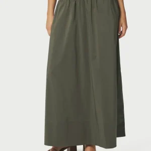 Neo Noir Yara Long Poplin Skirt