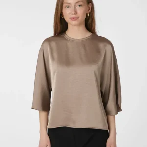 Neo Noir Liora Heavy Sateen Blouse