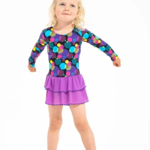 Gymnastikdräkt med kjol | NS-166 | Outlet PinkCircle