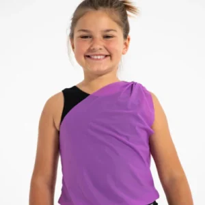 CATSUIT | NS-174 | Uttag Svart-lila