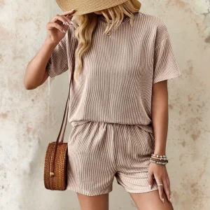 LazySun™ Sommarset med våffelstickning