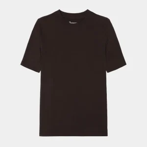 Pima T-shirt Dam Ekologisk Bomull Chocolate Torte