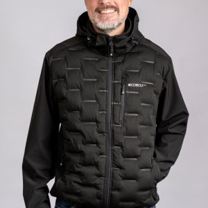 PRO STRETCH HYBRID HOOD BLACK