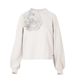 COSTER Sweat with scuba rose