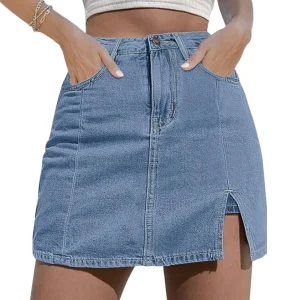 Snatched™ jeansskort