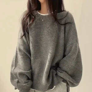 Natalie™ Vintage Nedhängande Tröja