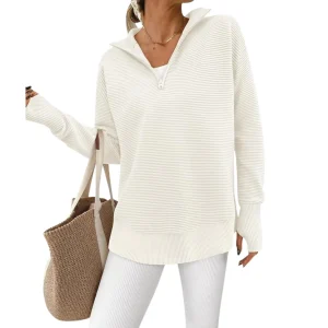 Cora™ Pitkähihainen Neljännesvetoketjullinen Pusero