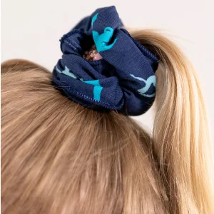 Scrunchie | NS-165 Blue gymnast
