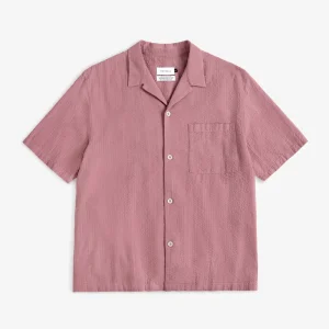 Bowling Shirt Pink Stone