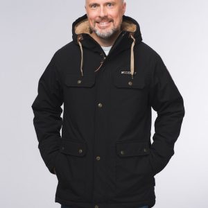HUDIKSVALL PARKAS BLACK