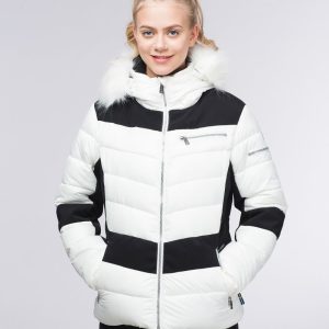 CERVINIA SKIDJACKA BLANC