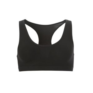 Damtopp i bambuviskos seamless svart