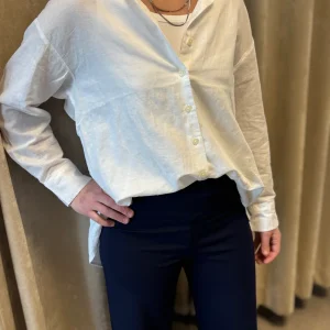 SELECTED CLEO OVERSIZE LINEN BLEND SHIRT NOOS