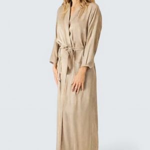 Bamburino – Morgonrock Bambuväv – Beige