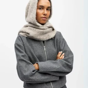 OBJMILU SCARF KNIT BALACLAVA 140