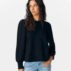 OBJANDREA RE L/S O-NECK TOP NOOS