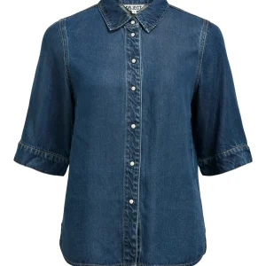 OBJECT FRAME 2/4 RE DENIM TOP