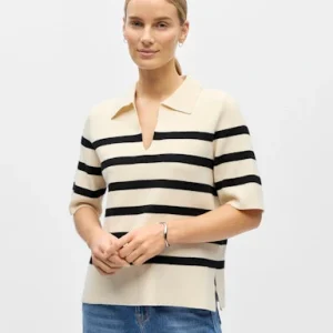 OBJECT REYNARD 2/4 LO POLO KNIT NOOS