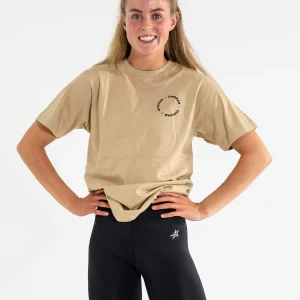 Organic Tee | Women Beige