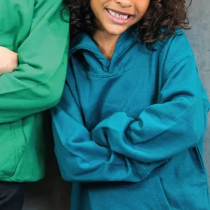 Hoodie för barn | Candyfloss Pink