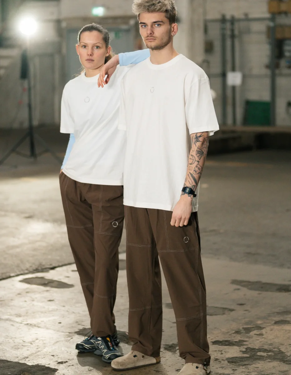 Tech 02 pants | Unisex  Brown - Bild 2