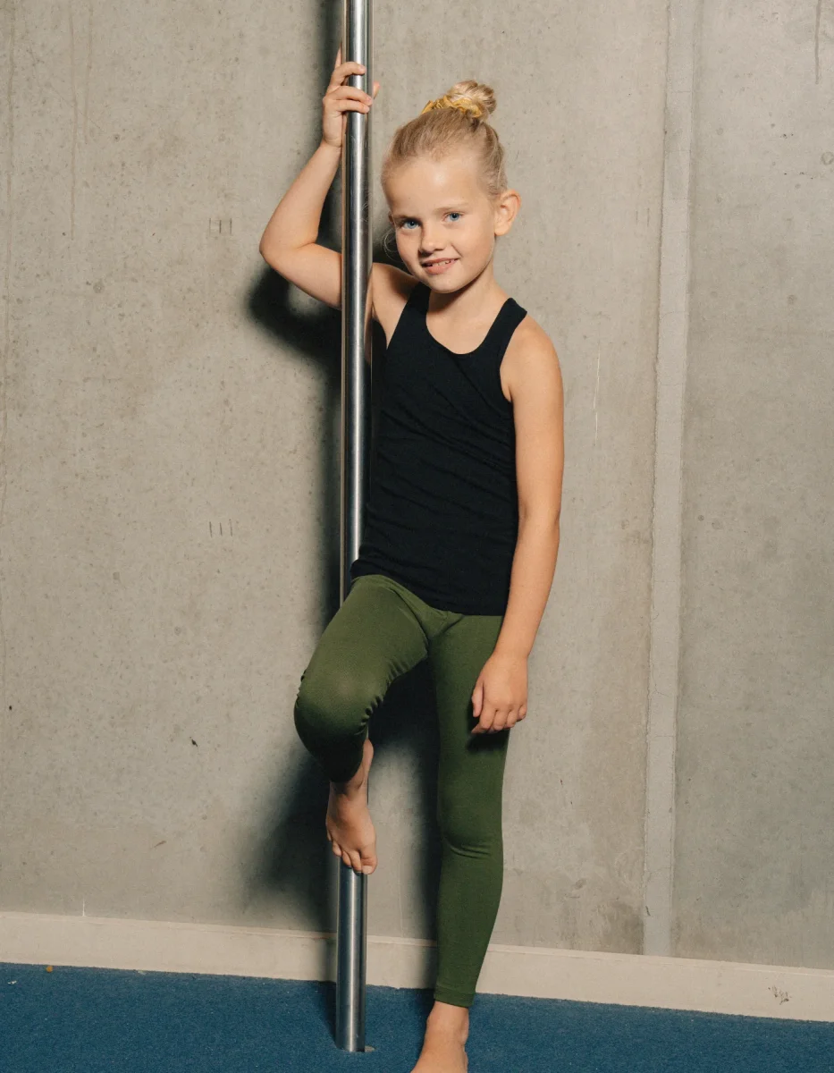 Leggings no. ns-179 Dark green