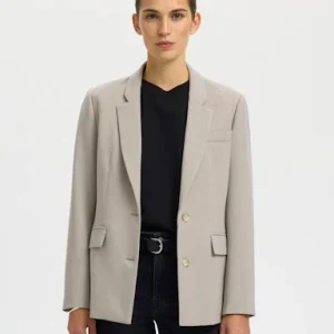 SELECTED RITA LS CLASSIC BLAZER MEL NOOS