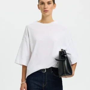 SELECTED COLWOMAN 2/4 OVERSIZED TEE NOOS