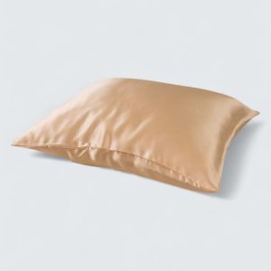 Sidenörngott Satin 50×60 cm – Champagne