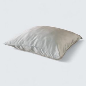 Sidenörngott Satin 50×60 cm – Himmelsblå