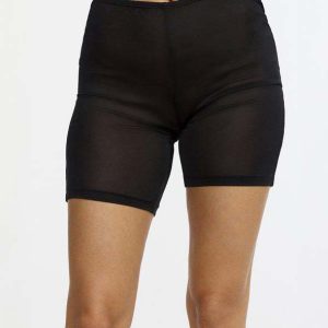 Sidentrosa lång svart