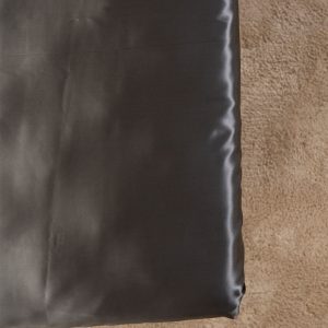 Underlakan i siden enkelsäng 16 momme grå