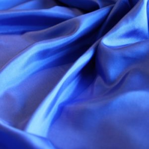 Underlakan siden dubbel 230 x 280 cm kornblå