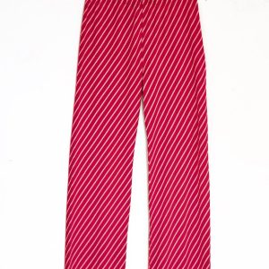 Vid Byxa Diagonal Röd Persika