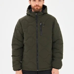 WAVE PUFFER JACKET ARMY