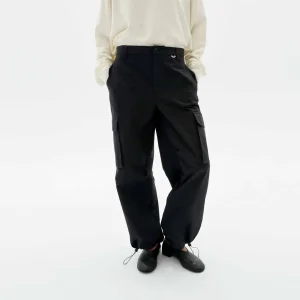 Val Cargo Pants Black Organic Cotton