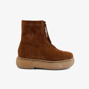 Siljan Wool Insulated Suede Boot Cognac
