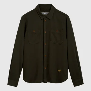 Juntoku Overshirt Deep Forest - KINGS OF INDIGO