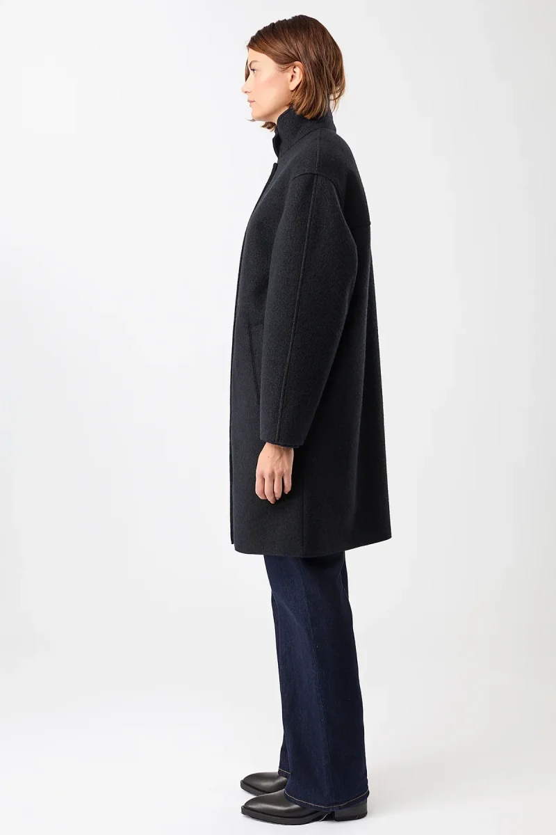 Pennfield Organic Wool Coat Carbon - Bild 4