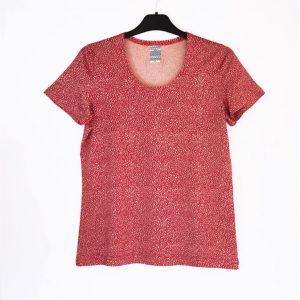 Liten t-shirt Wicky Leeks Röd Persika