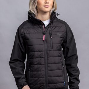 ULRIKA HYBRID HOOD BLACK