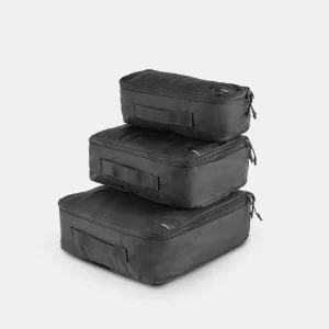 Packing Cubes Set Black 3-pack
