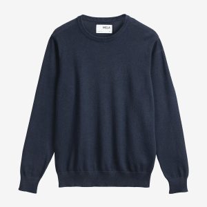 Finstickad Tröja Herr Himal Navy