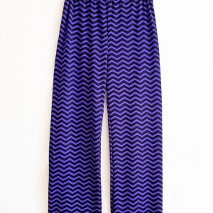 NY! Vid Byxa Twin Peaks Lila & Svart