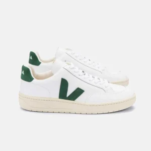V-90 Organic Leather White Cyprus - Unisex - VEJA