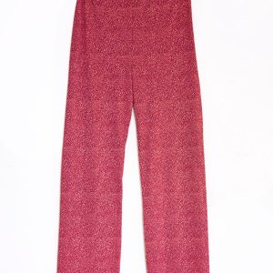 Vid Byxa Wicky Leeks Röd Persika