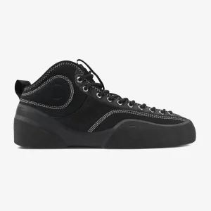 1PM Mid Black Suede