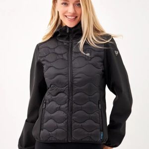 W LIGHTWAVE HYBRID HOOD BLACK